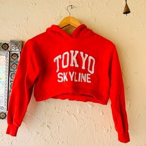 Zara Teen Tokyo Cropped Hoodie 🇯🇵 size 143-14 years